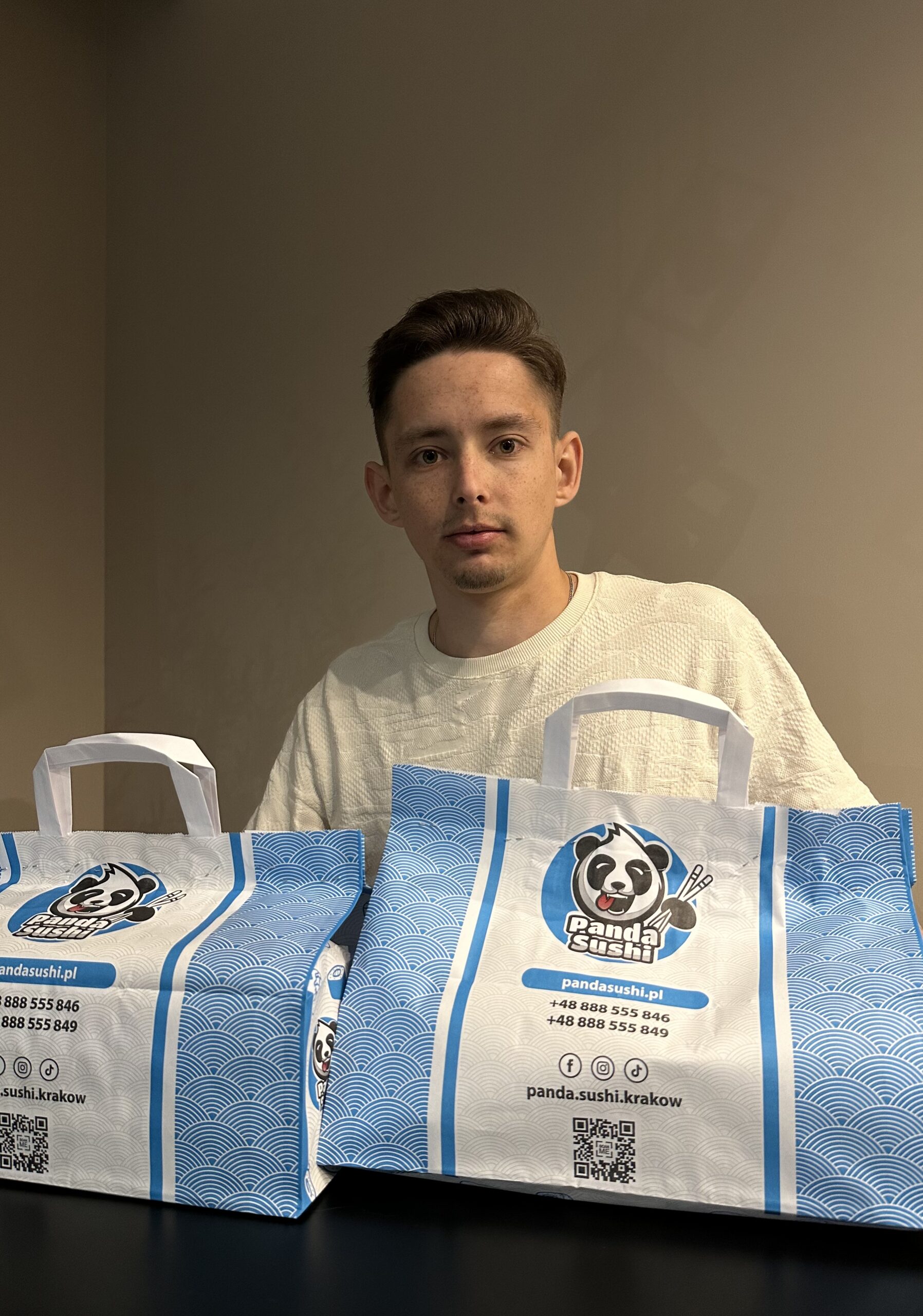 Zamówiłem Panda Sushi przed rozpoczęciem współpracy